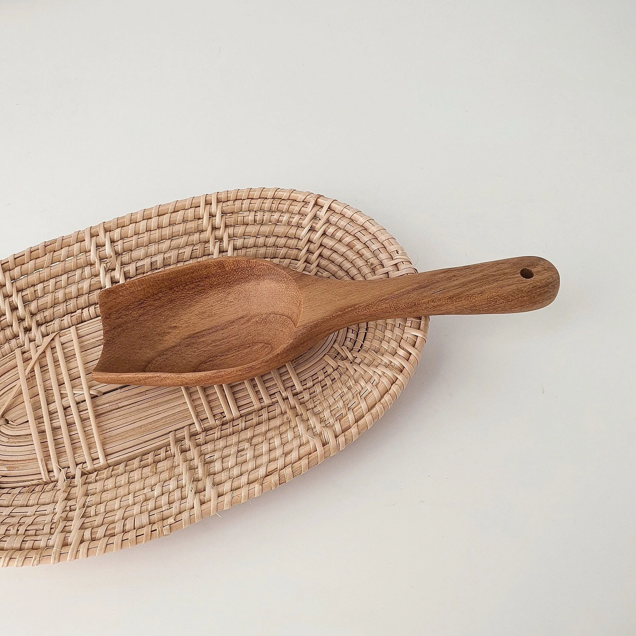 Teak Shovel Spoon