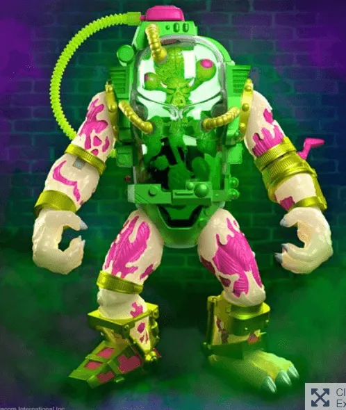 Teenage Mutant Ninja Turtles Ultimates Glow-in-the-Dark Mutagen Man 7-Inch Action Figure By Super 7