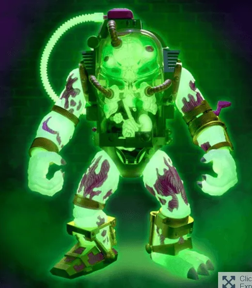 Teenage Mutant Ninja Turtles Ultimates Glow-in-the-Dark Mutagen Man 7-Inch Action Figure By Super 7