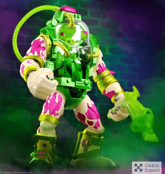 Teenage Mutant Ninja Turtles Ultimates Glow-in-the-Dark Mutagen Man 7-Inch Action Figure By Super 7