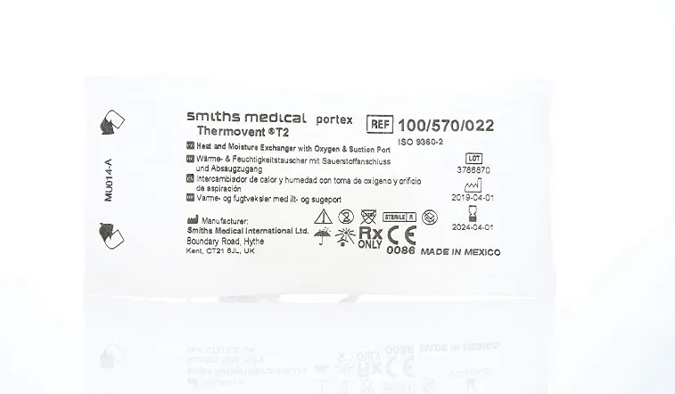 Thermovent® T2 Heat & Moisture Exchanger (HME)