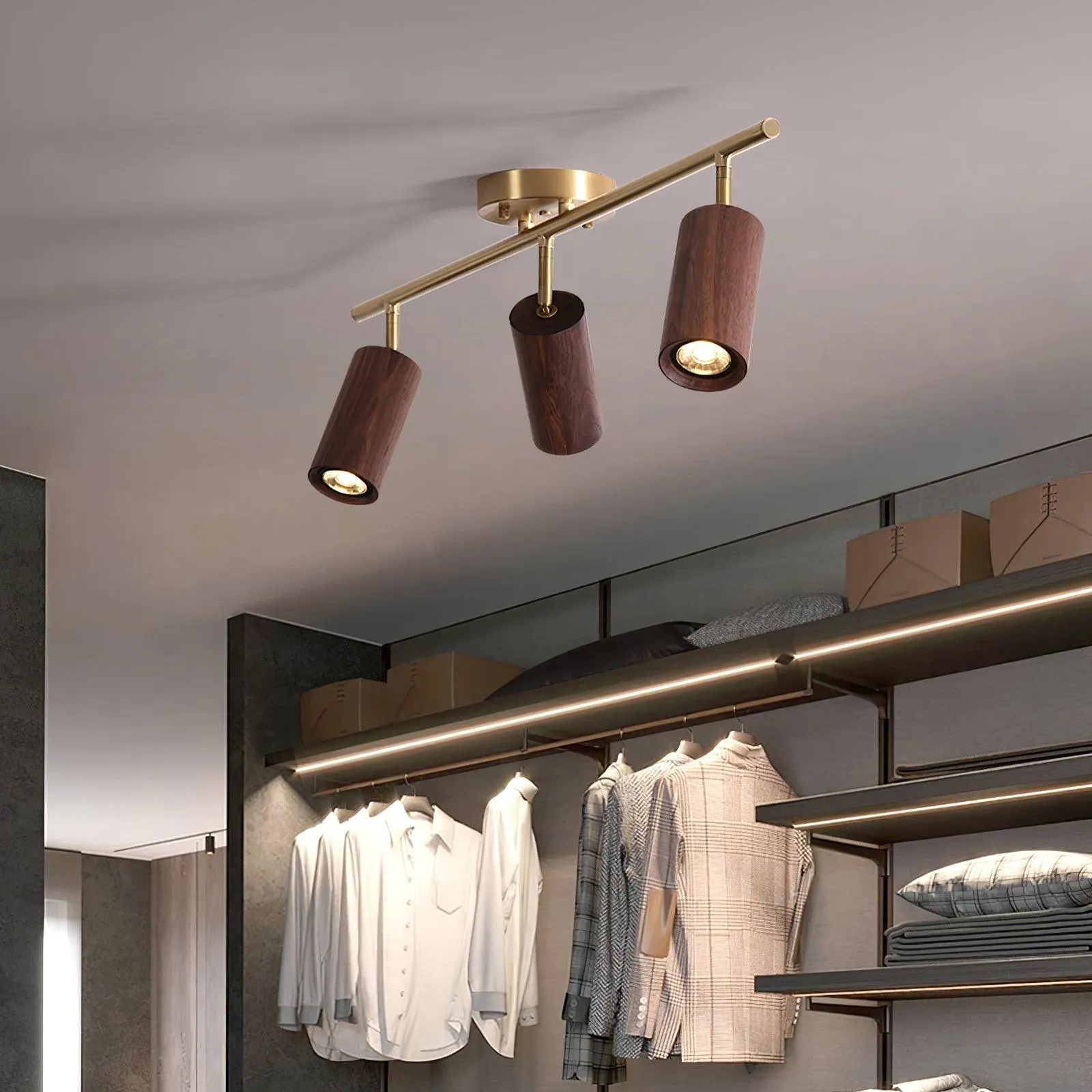 Thio Wooden Track Lighting