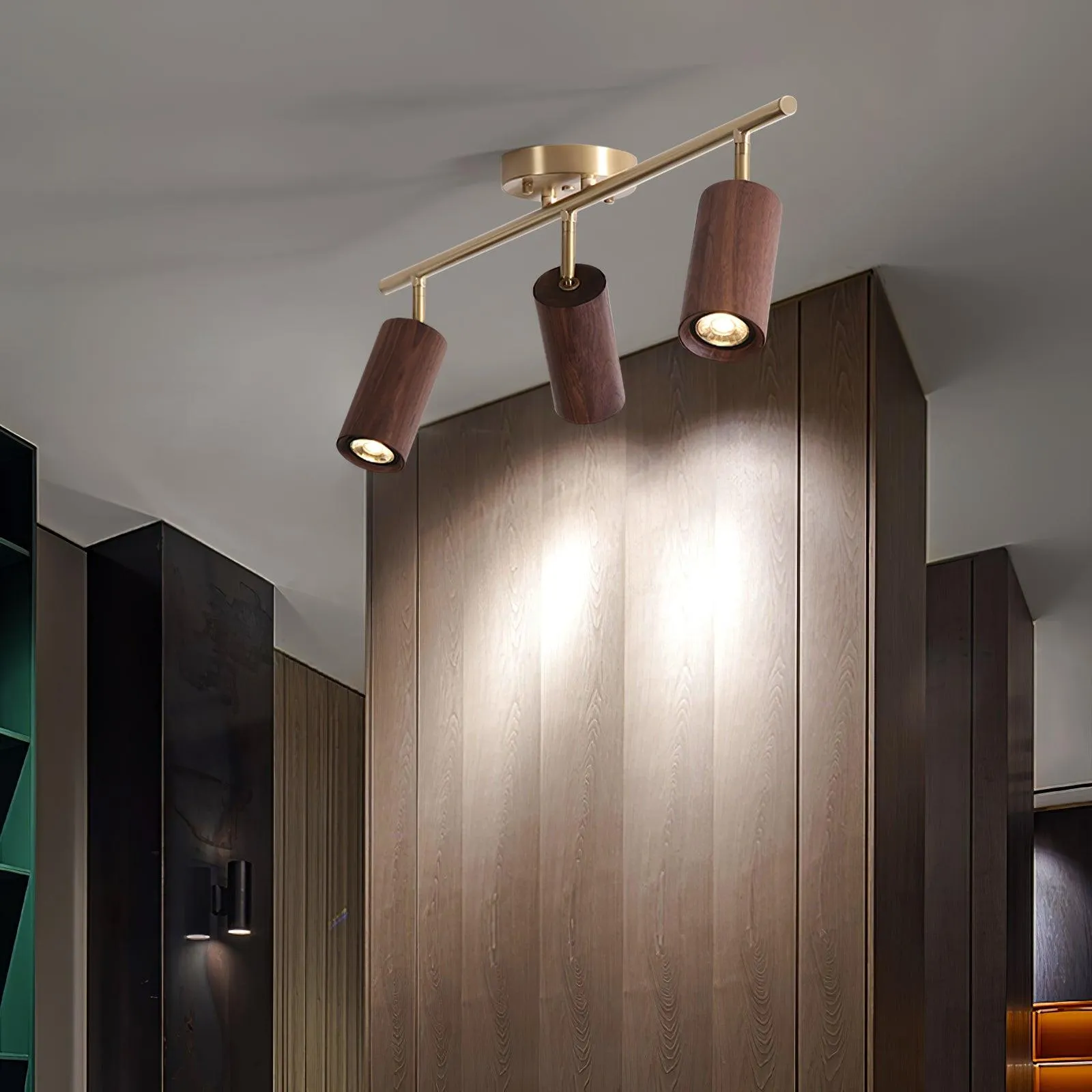 Thio Wooden Track Lighting