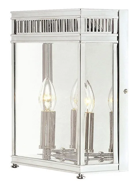 Tintle Half Lantern Medium Polished Chrome - ID 7893