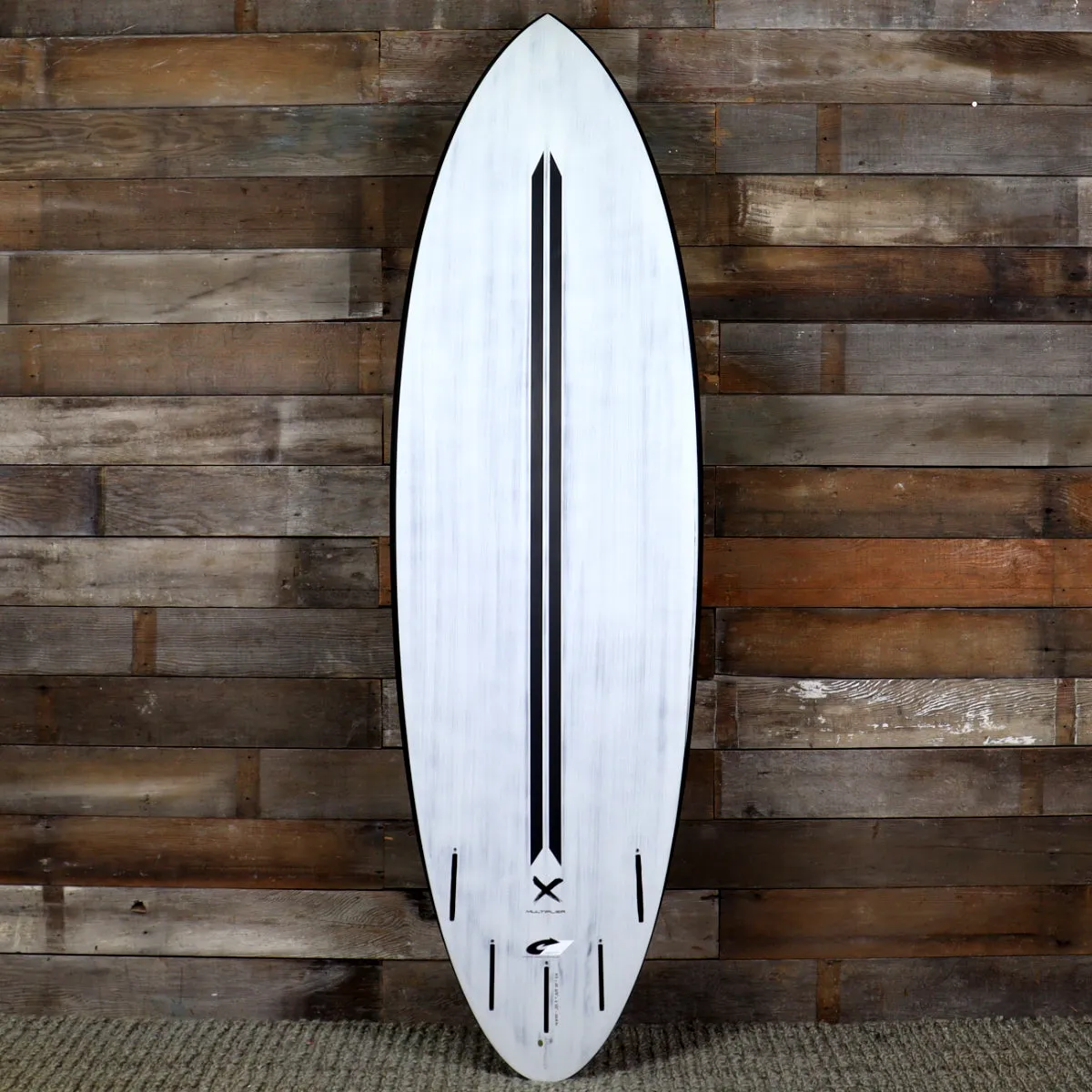 Torq Multiplier ACT 6'0 x 20 ⅜ x 2 ½ Surfboard - Black Rails