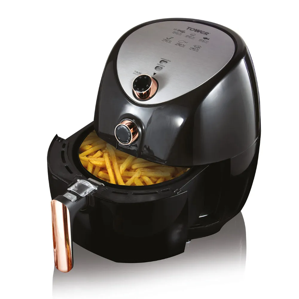 Tower Vortx Manual Air Fryer 4.3L  - Black