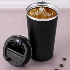 Travel Mug with Temperature Display