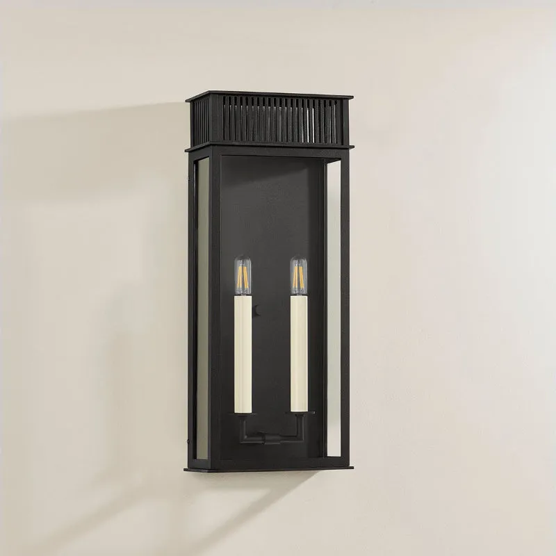 Troy B6022 Gridley 2-lt 22" Tall Outdoor Wall Sconce