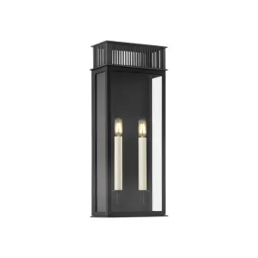 Troy B6022 Gridley 2-lt 22" Tall Outdoor Wall Sconce