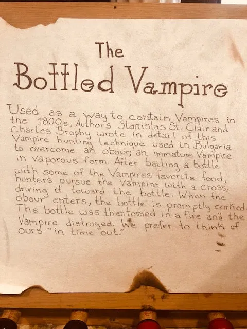 Vampire in a Bottle