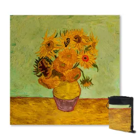 Van Gogh's Sunflowers Sand Free Towel