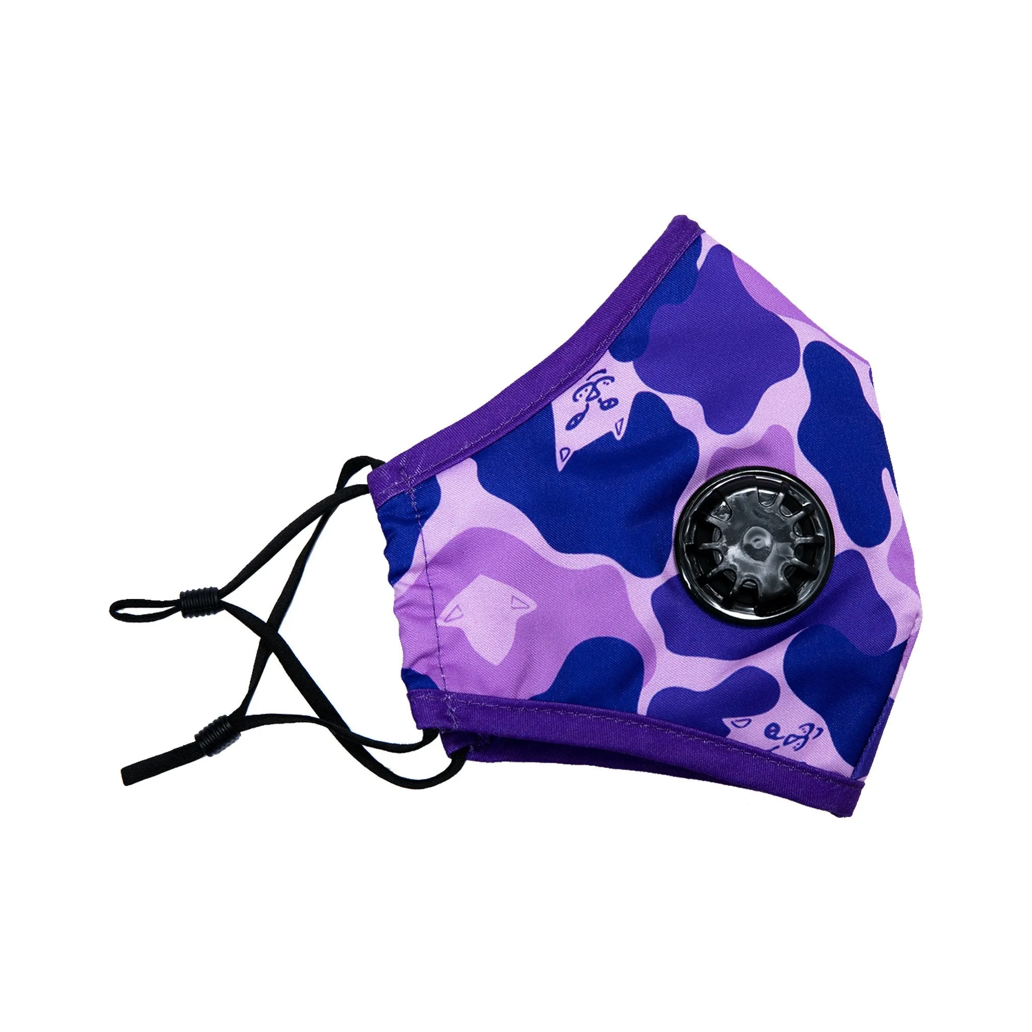 Ventilator Face Mask (Purple Camo)