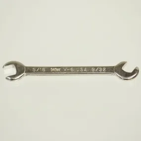 Vim Tools V-6 Miniature Open-End Wrench 5/16"   9/32"