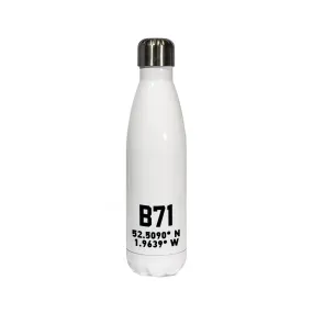 West Brom Coordinates Water Bottle