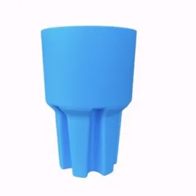 Willy and Bear Car Cup Holder Expander Blue Bubblegum