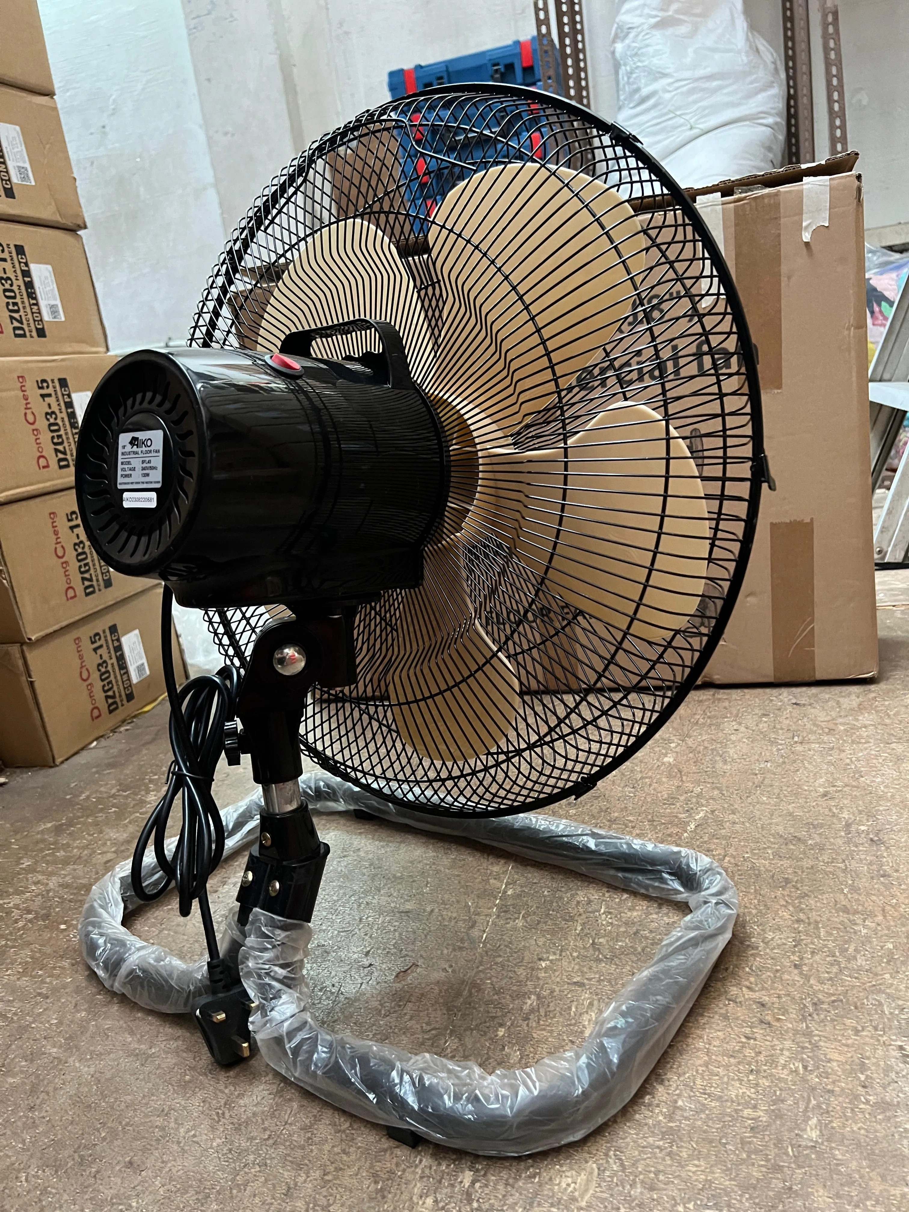 YM Floor Fan - Tilt Head 20" 500MM  | Model: FAN-YM-50MH