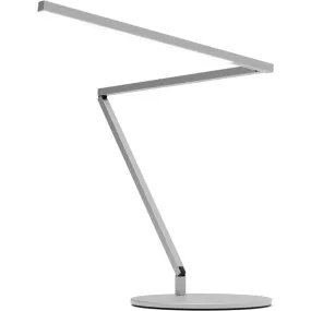 Z-Bar Pro Gen 4 Brushed Aluminum Modern LED Desk Lamp with USB Port